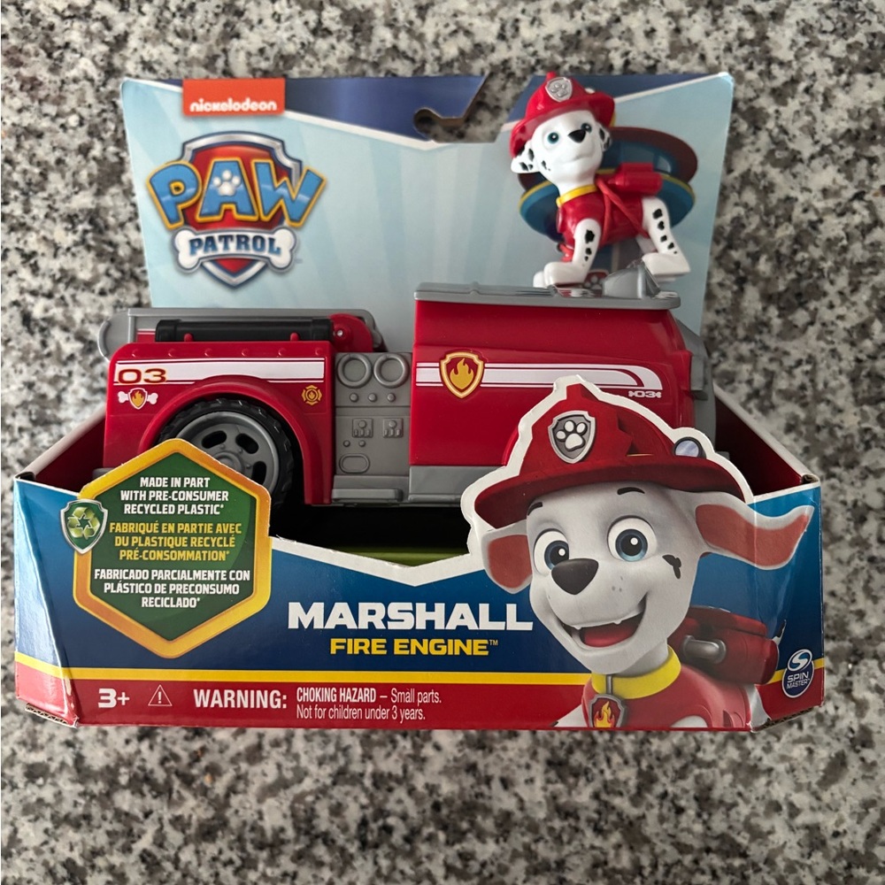 Paw Patrol Marshall's Red Fire Engine Toy